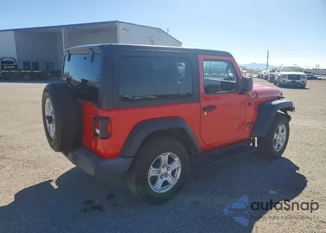 2021 Jeep Wrangler Sport z USA, uszkodzony, nr VIN 1C4GJXAN6MW793001